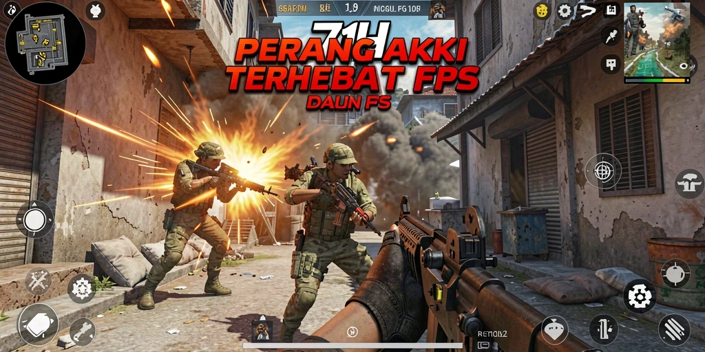 Gameplay mendebarkan dari 71H dengan aksi FPS yang intens.