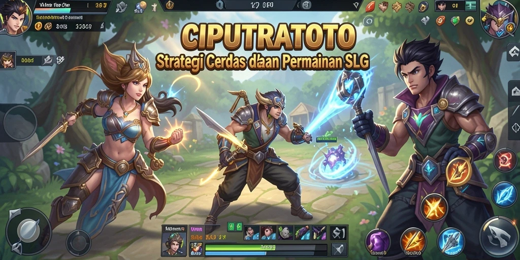Tangkapan layar menampilkan gameplay SLG yang mendebarkan dan interaksi intens.