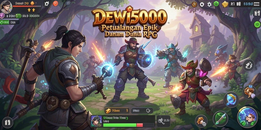 Gameplay seru DEWI5000 dengan karakter dan dunia yang menakjubkan.