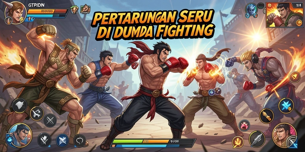 Gameplay GTPIDN menghadirkan pertarungan seru dengan grafis yang memukai.