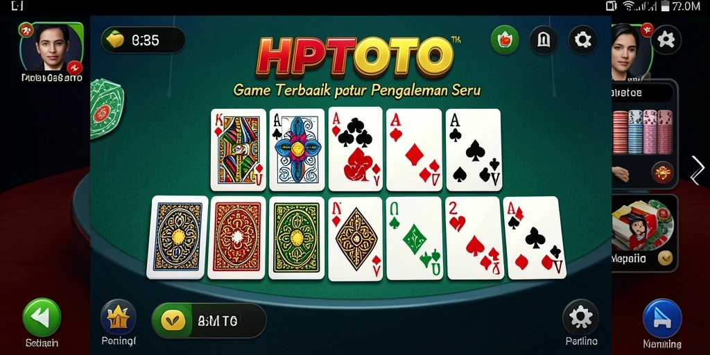 Tangkapan layar gameplay HPTOTO yang menampilkan aksi domino yang mendebarkan.