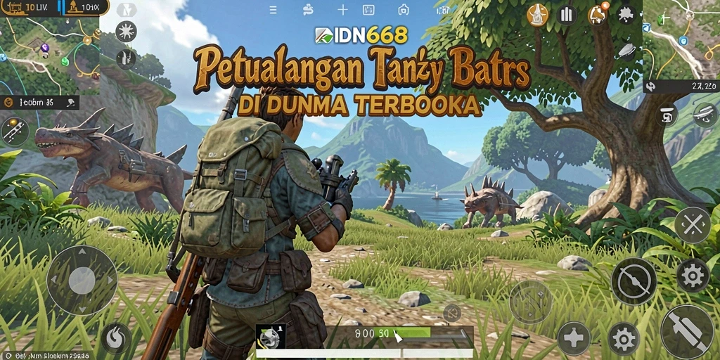 Tampilan menakjubkan dari gameplay Open World di IDN668.