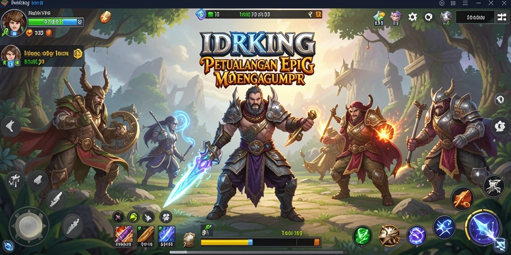 Gameplay seru dan grafik memukau dalam IDRKING.