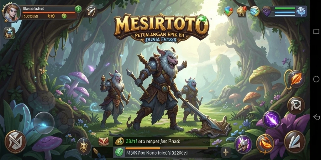 Tangkapan layar utama MESIRTOTO menunjukkan aksi pertarungan yang menegangkan.