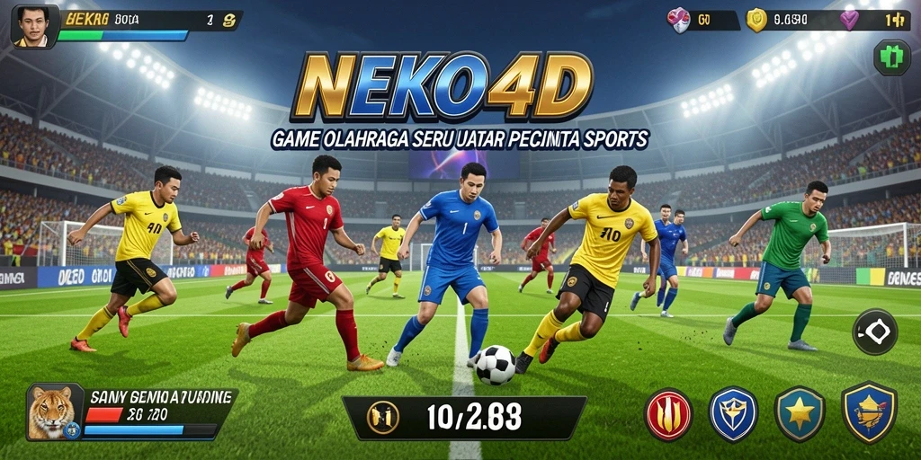 Tampilan gameplay seru dan kompetitif dalam NEKO4D.