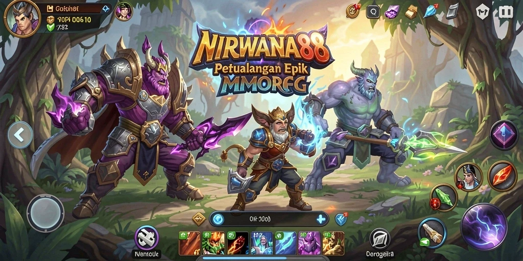 Gameplay seru dan grafik memukau dalam NIRWANA88.