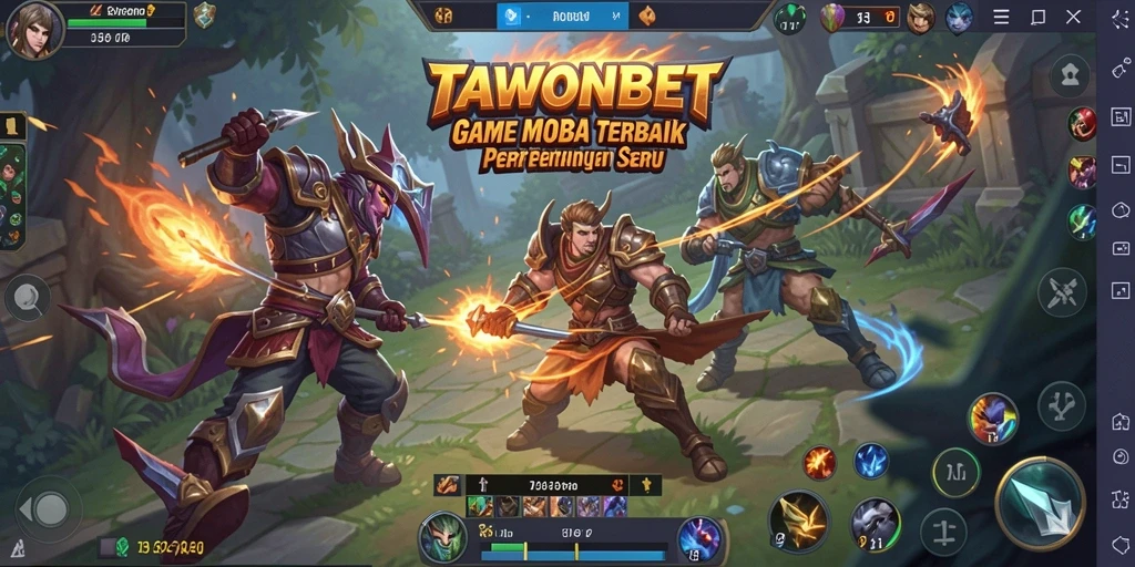 Gameplay seru TAWONBET yang penuh strategi dan aksi.